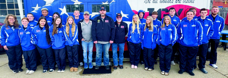 VFW donates track uniforms
